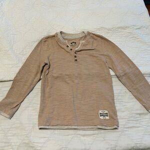 Appaman Tan Long Sleeve Kids Tee